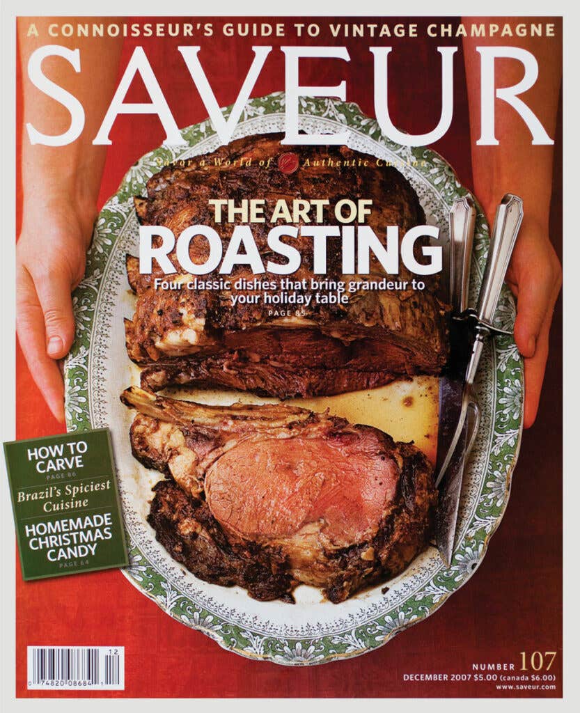 SAVEUR magazine issue No. 107; December 2007 cover