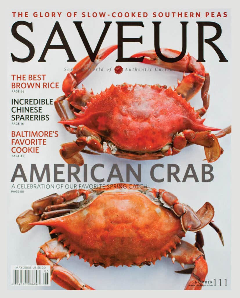 SAVEUR magazine issue No. 111; May 2008 cover