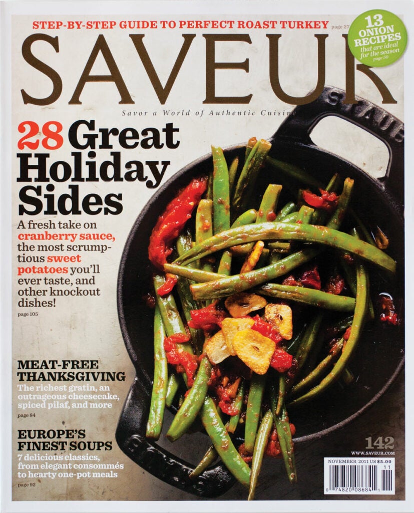 SAVEUR magazine issue No. 142; November 2011 cover