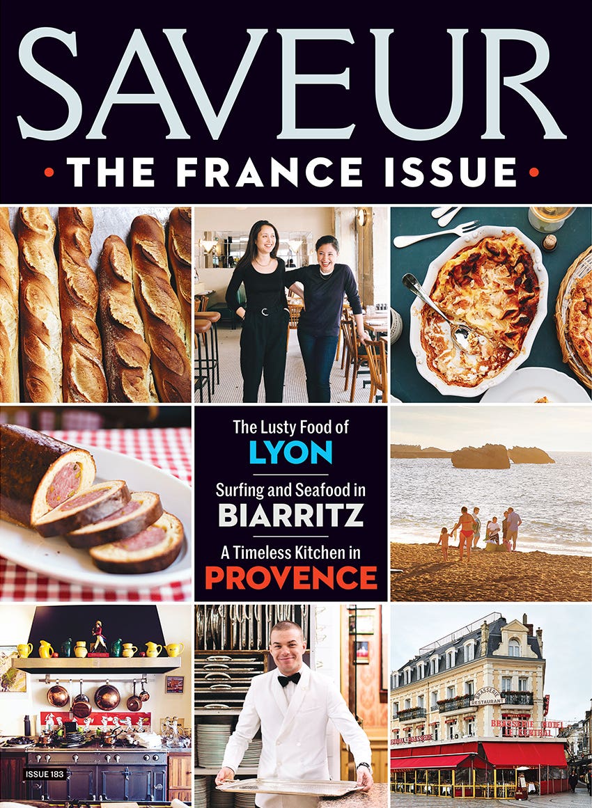 SAVEUR magazine issue No. 183; May 2016 cover