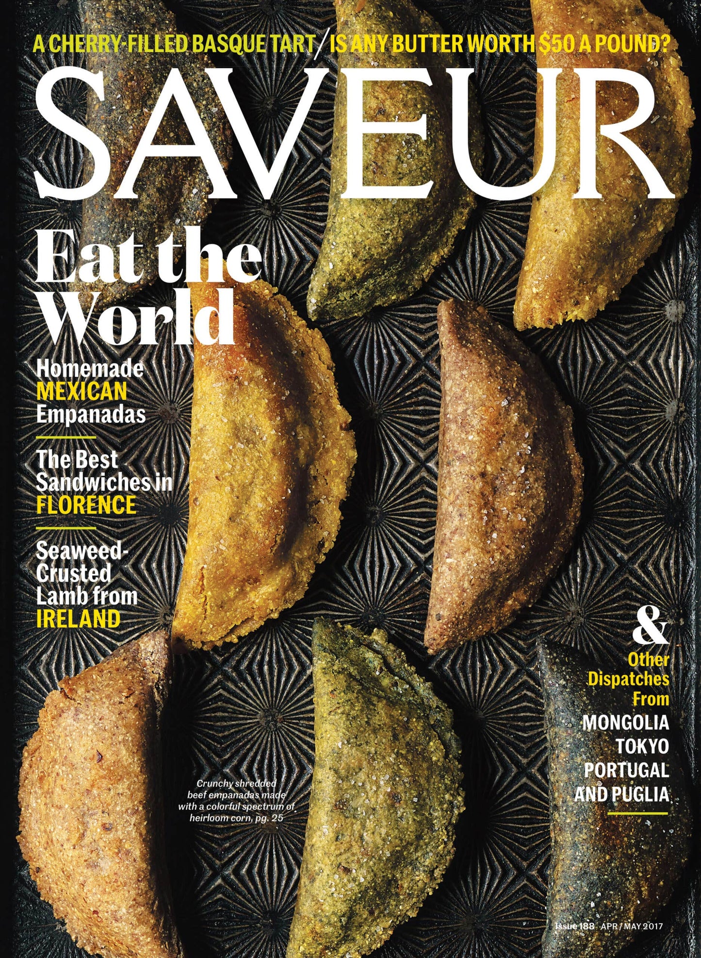 SAVEUR magazine issue No. 188; April/May 2017 cover