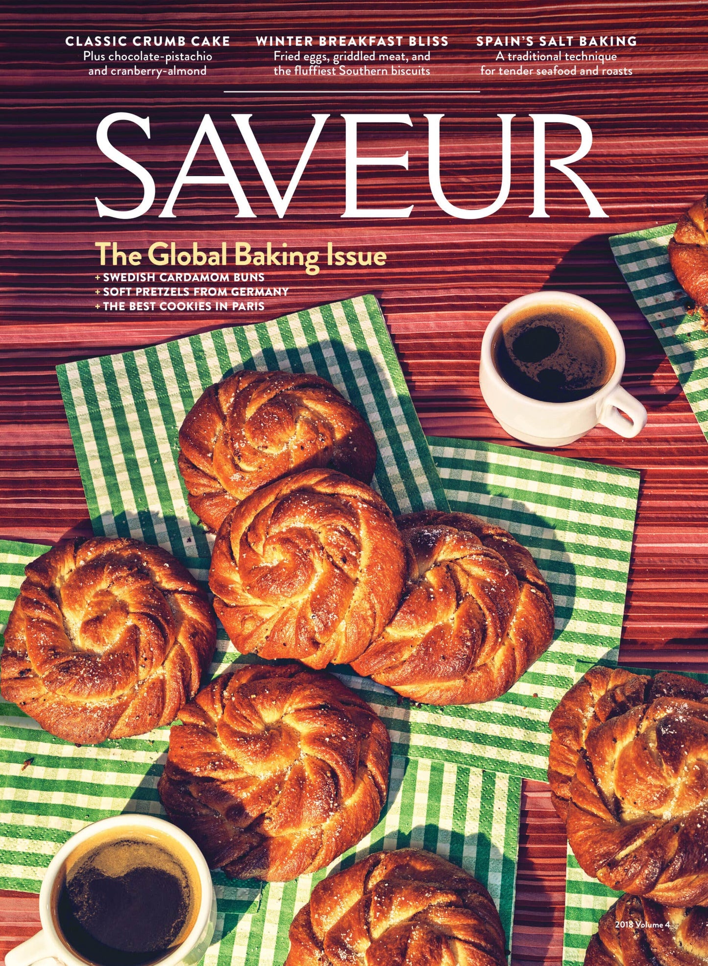 SAVEUR magazine issue No. 196; 2018 Volume 4 cover