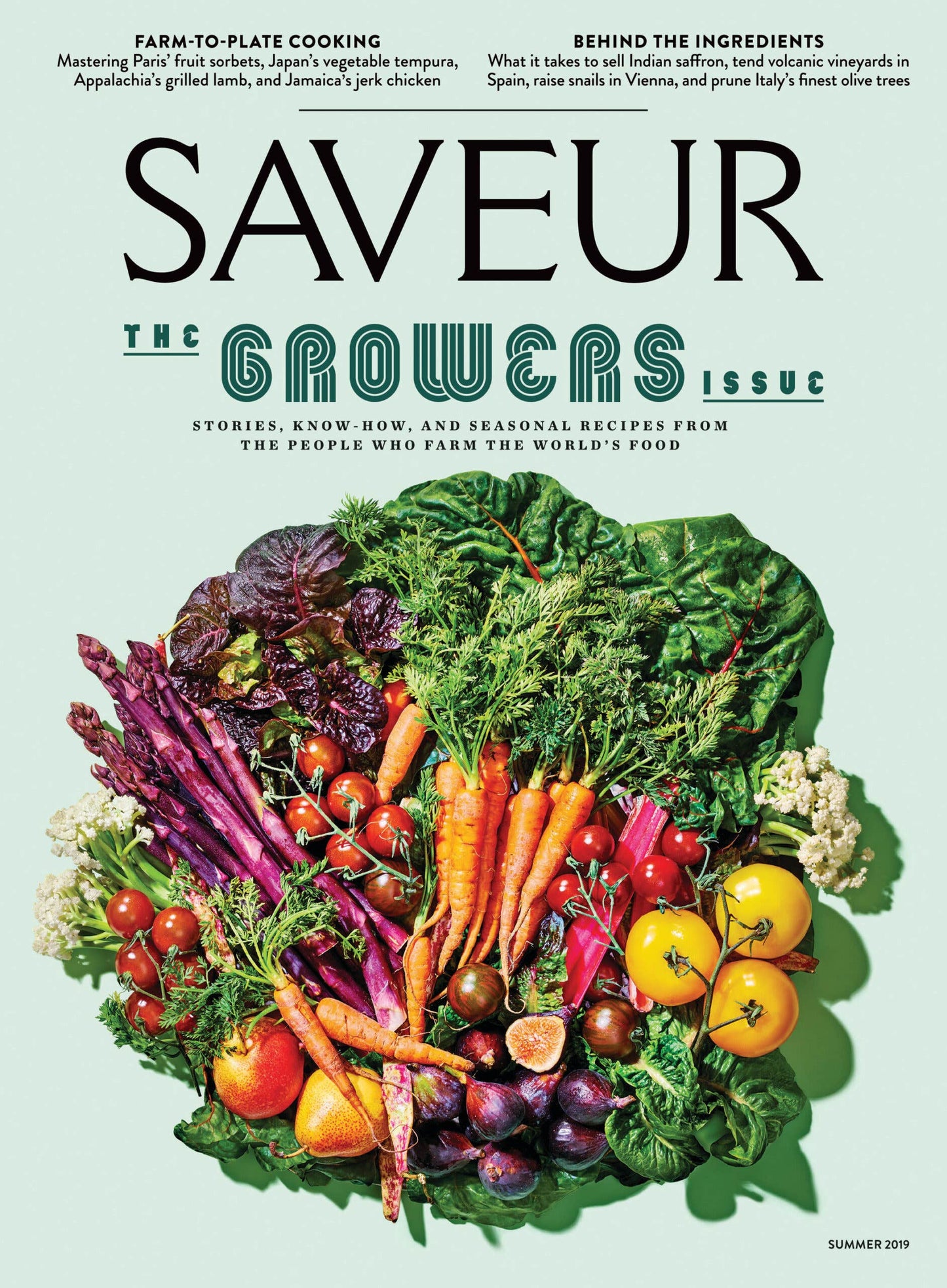 SAVEUR magazine issue No. 198; Summer 2019 cover