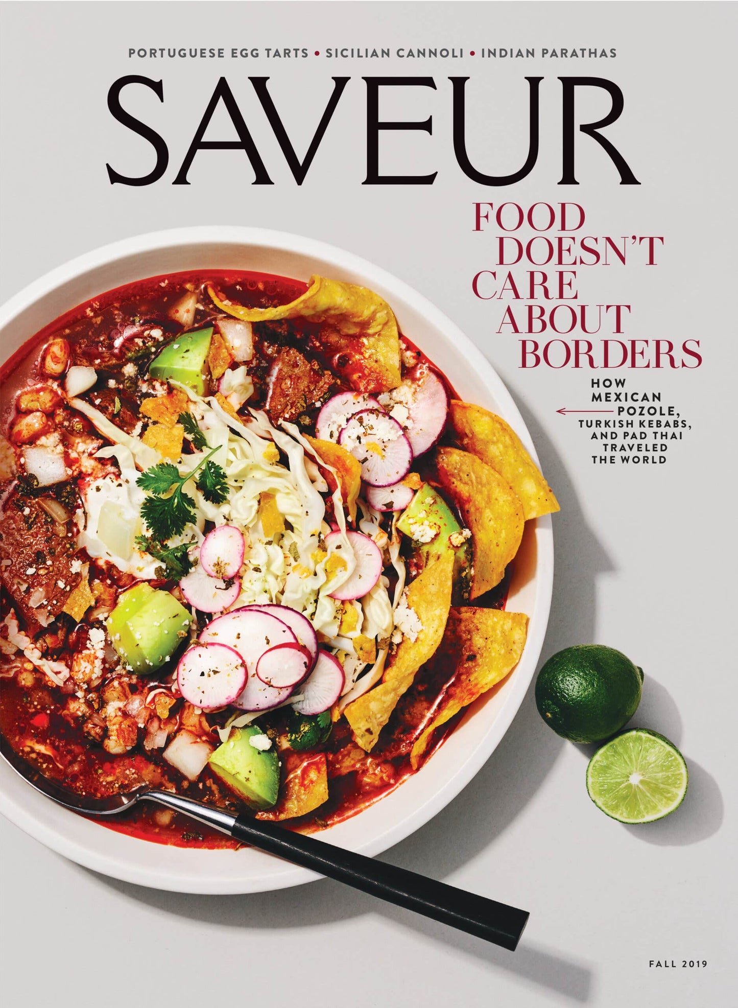 SAVEUR magazine issue No. 199; Fall 2019 cover