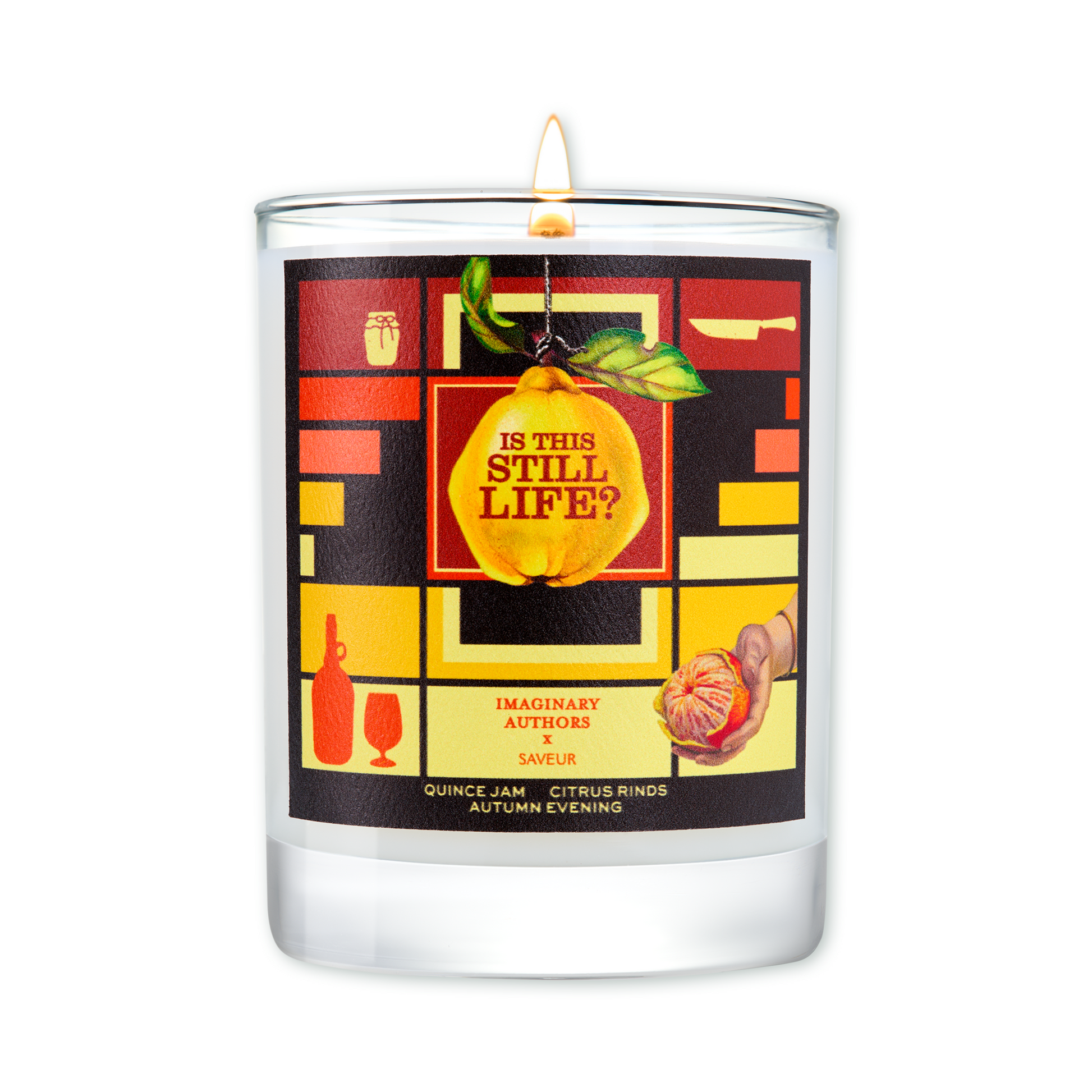 Imaginary Authors X SAVEUR Is This Still Life? candle