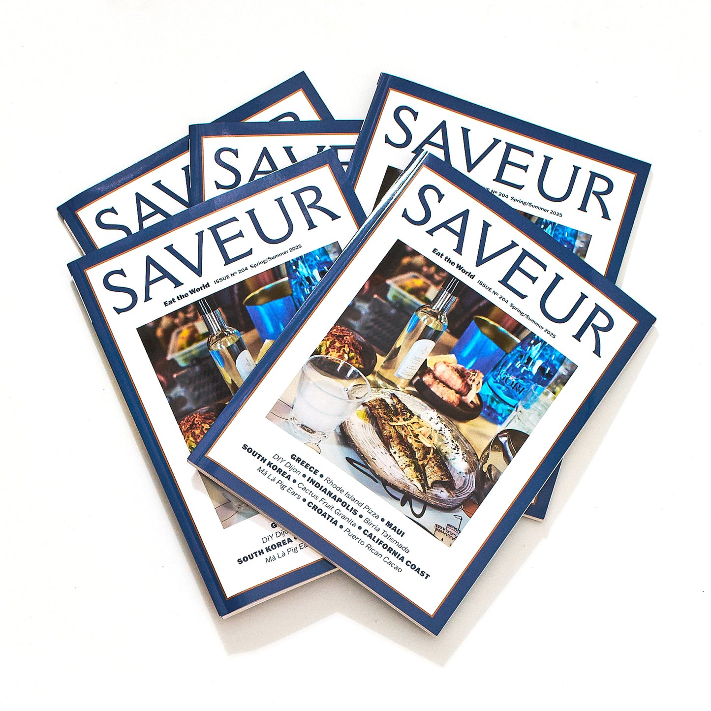 SAVEUR magazine issue No. 204; Spring/Summer 2025