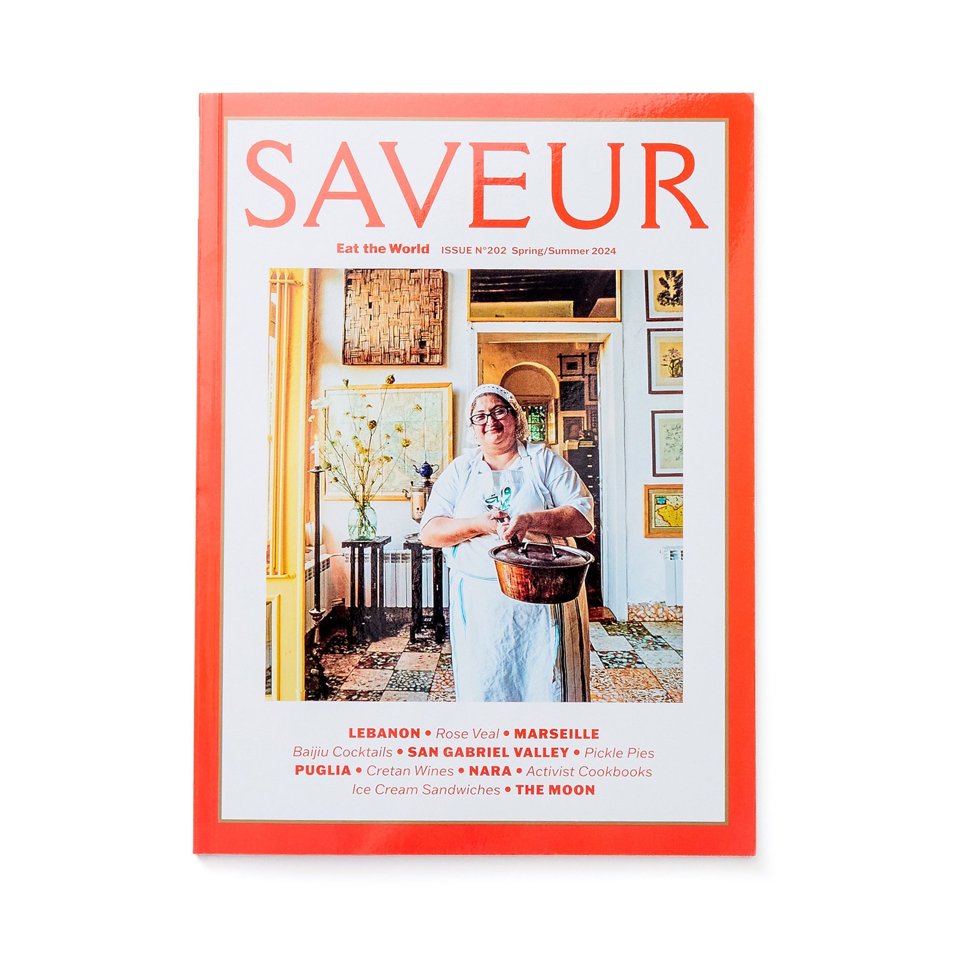SAVEUR magazine issue No. 202; Spring/Summer 2024 cover