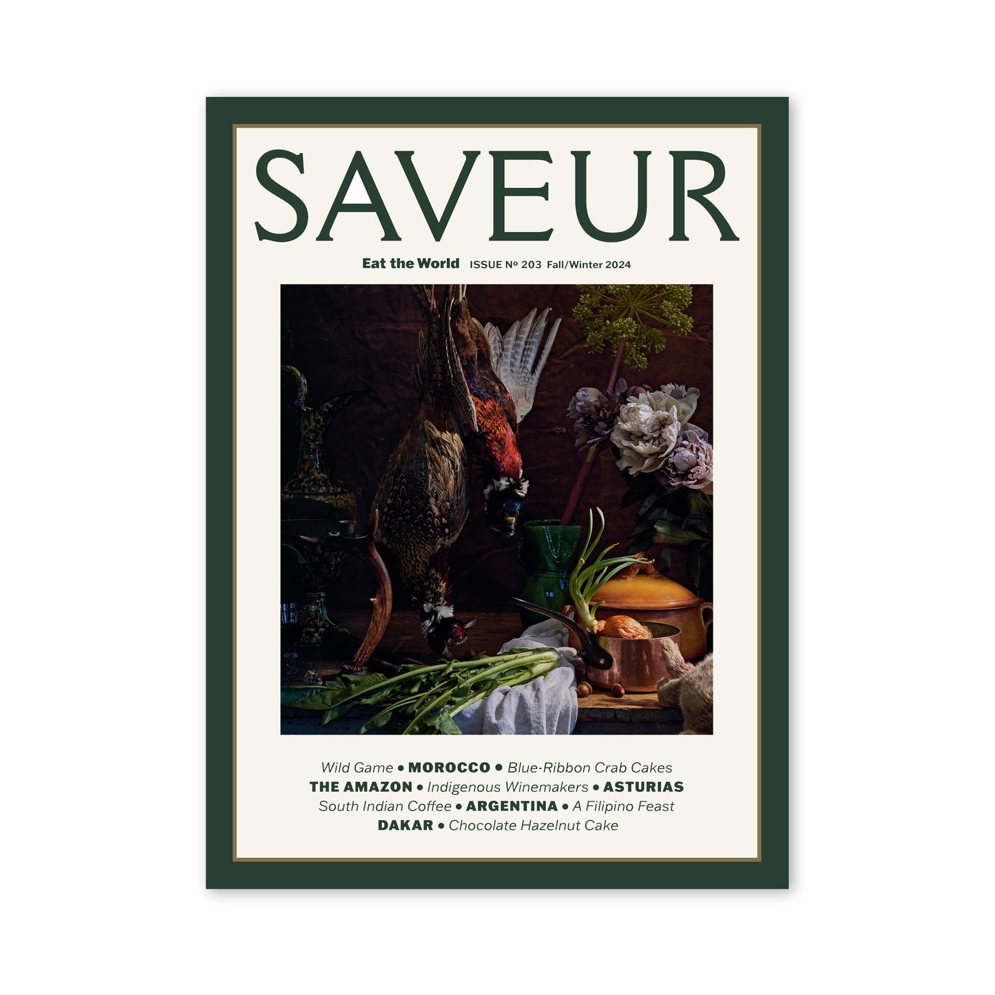 SAVEUR magazine issue No. 203; Fall/Winter 2024 cover