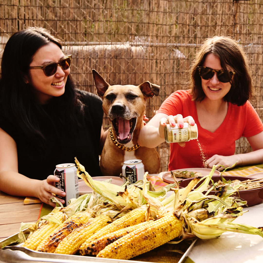 Using Burlap & Barrel x SAVEUR Spice Trio at a Summer BBQ