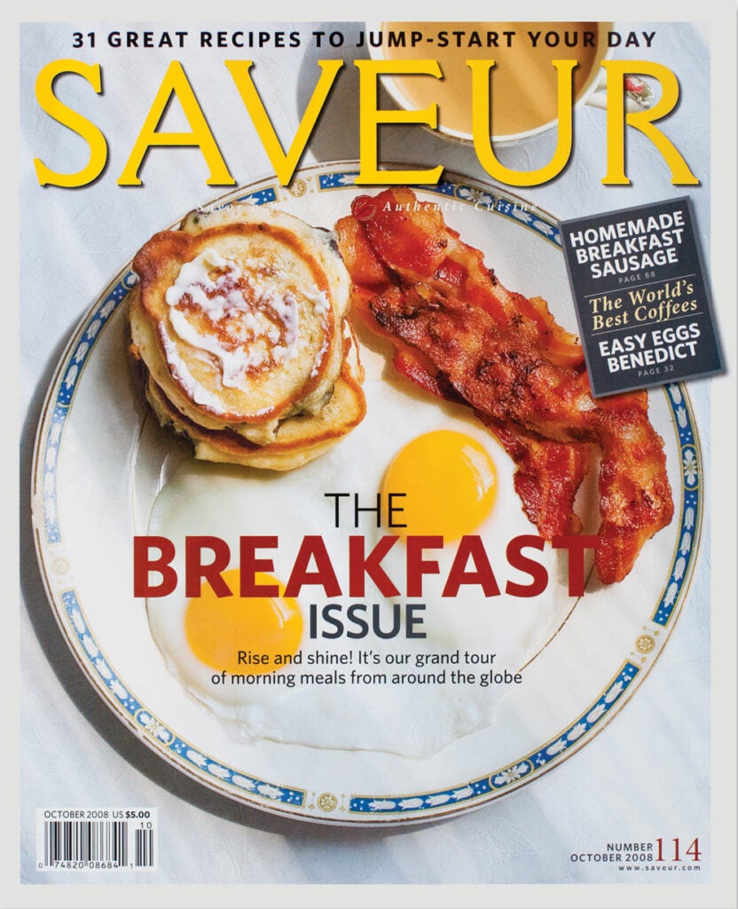 SAVEUR magazine issue No. 114; October 2008 cover