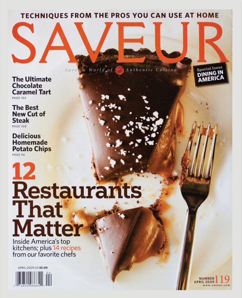 SAVEUR magazine issue No. 119; April 2009 cover