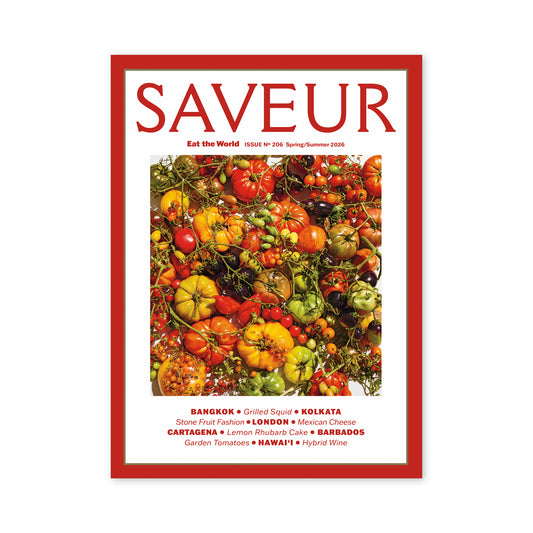 SAVEUR magazine issue No. 206; Spring/Summer 2026 cover