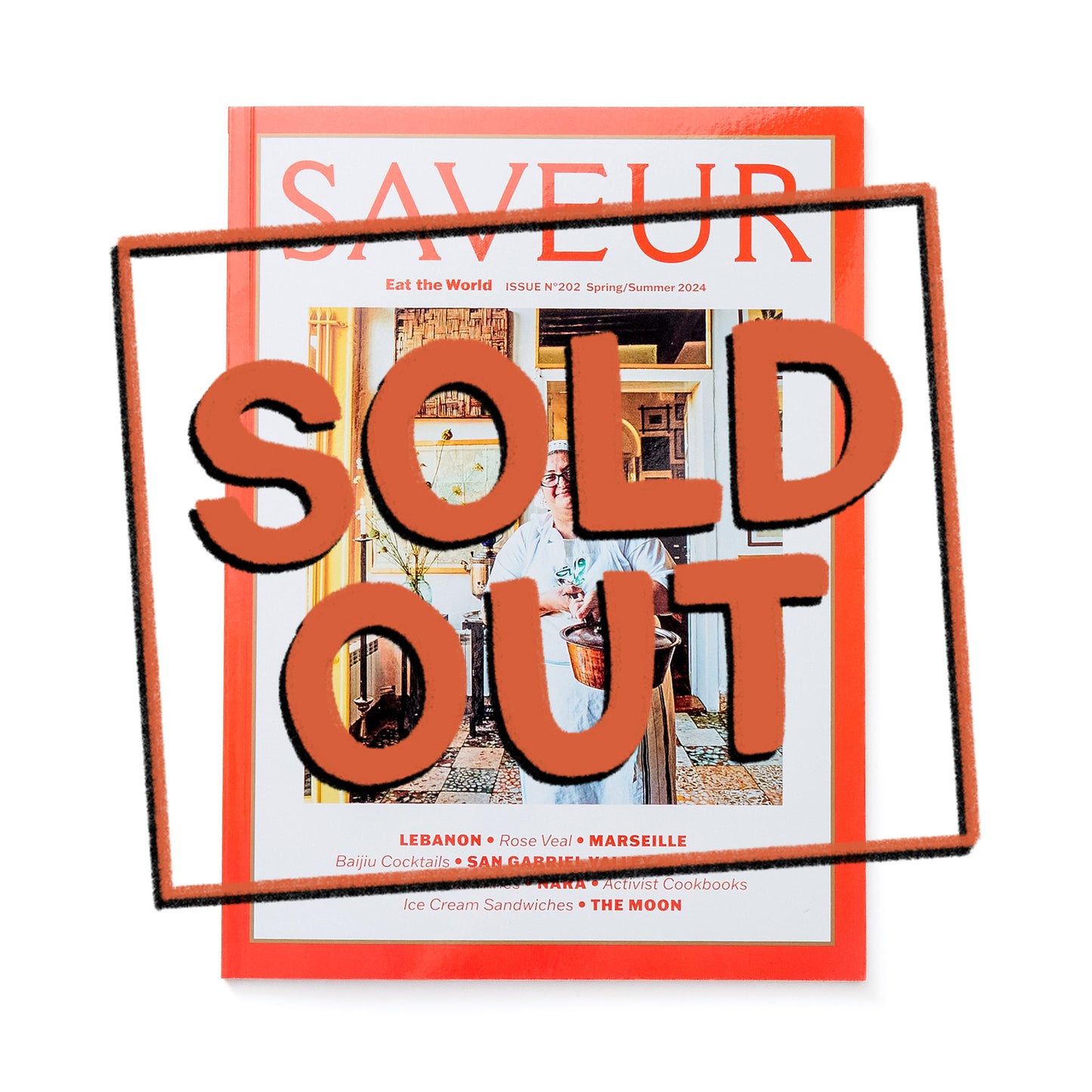 SOLD OUT: SAVEUR magazine issue No. 202; Spring/Summer 2024